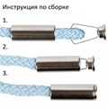Наконечник для шнурка Nozzle, серебристый 16289.10