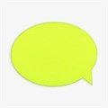 Наклейка тканевая Lunga Bubble, M, желтый неон 17902.89
