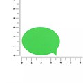 Наклейка тканевая Lunga Bubble, M, зеленый неон 17902.94