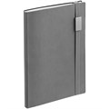 Ежедневник Vivian Metal, недатированный, серый 16654.01