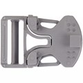 Застежка-пряжка односторонняя Triden, серый 18269.10