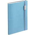 Ежедневник Vivian Metal, недатированный, голубой 16654.14