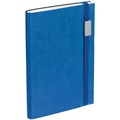 Ежедневник Vivian Metal, недатированный, синий 16654.44