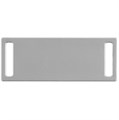 Шильдик металлический Kova, серебристый 16509.10