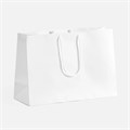 Пакет бумажный с ламинацией Lami Tote M, белый 18438.60