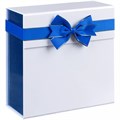 Коробка складная Gallant, M, белая с синим 24029.64