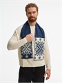 Шарф Wintertude M, синий с белым 21285.46