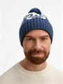 Шапка Wintertude, синяя с белым 21284.46