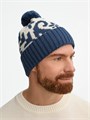 Шапка Wintertude, синяя с белым 21284.46