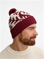 Шапка Wintertude, красная с белым 21284.56