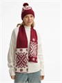 Шапка Wintertude, красная с белым 21284.56