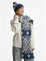 Шарф Wintertude L, синий с белым 21286.46