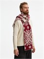 Шарф Wintertude L, красный с белым 21286.56