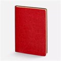 Ежедневник Nebraska Flex, недатированный, красный с золотистым 22008.05