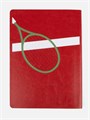 Ежедневник Nebraska Flex, недатированный, красный с золотистым 22008.05