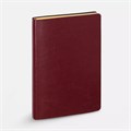 Ежедневник Nebraska Flex, недатированный, бордовый с золотистым 22008.50