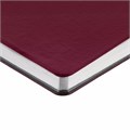 Ежедневник Nebraska Flex, недатированный, бордовый с серебристым 22008.55