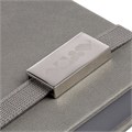 Ежедневник New Factor Metal, серый 25000.11