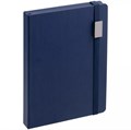 Ежедневник New Factor Metal, темно-синий 25000.44