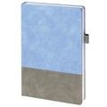 Ежедневник Horizon, недатированный, серый с голубым 21172.14
