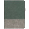 Ежедневник Horizon, недатированный, серый с зеленым 21172.19