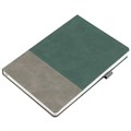 Ежедневник Horizon, недатированный, серый с зеленым 21172.19