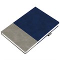 Ежедневник Horizon, недатированный, серый с синим 21172.41
