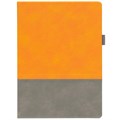 Ежедневник Horizon, недатированный, серый с оранжевым 21172.12