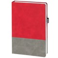 Ежедневник Horizon, недатированный, серый с красным 21172.15