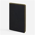 Ежедневник Trait, недатированный, черный с желтым 14097.38