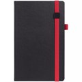 Ежедневник Ton Black, недатированный, черный с красным 19195.35