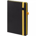 Ежедневник Ton Black, недатированный, черный с желтым 19195.38