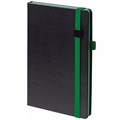 Ежедневник Ton Black, недатированный, черный с зеленым 19195.39