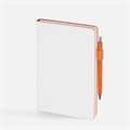 Ежедневник White Shall, недатированный, бело-оранжевый 15751.26
