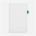 Ежедневник White Shall, недатированный, бело-бирюзовый 15751.49