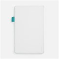 Ежедневник White Shall, недатированный, бело-бирюзовый 15751.49