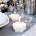 Свеча Snowlight 3, белая, 6 см 19340.60