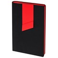 Ежедневник Bookmark, недатированный, черный с красным 21180.35