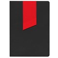Ежедневник Bookmark, недатированный, черный с красным 21180.35