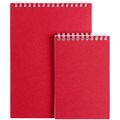 Блокнот Dali Mini в клетку, красный 26995.50