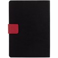 Ежедневник Boom, недатированный, черный с красным 15768.35