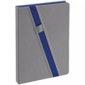 Ежедневник Rubikon на заказ, недатированный серо-синий 16208.14