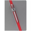 Ежедневник Rubikon на заказ, недатированный серо-красный 16208.15