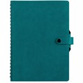Ежедневник Strep Front на заказ, недатированный, бирюзовый 17283.49