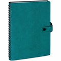 Ежедневник Strep Front на заказ, недатированный, бирюзовый 17283.49