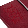 Ежедневник Petrus Flap, недатированный, красный 16630.50