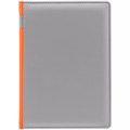 Ежедневник Spain Shall на заказ, недатированный, серый с оранжевым 16403.12