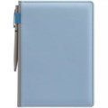 Ежедневник Spain Shall, недатированный, голубой с серым 16403.14