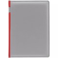 Ежедневник Spain Shall на заказ, недатированный, серый с красным 16403.15