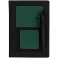 Ежедневник Mobile на заказ, недатированный, черно-зеленый 15885.93